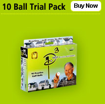 Point 3 Practice Balls - 10 Ball Pack - Click Image to Close